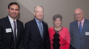 NACDS Vice President of Federal Government Affairs Tom O’Donnell recently met with Sen. Grassley (R-IA) and Sen.-elect Ernst (R-IA) at an event where they discussed the current provider status bill—H.R. 4190