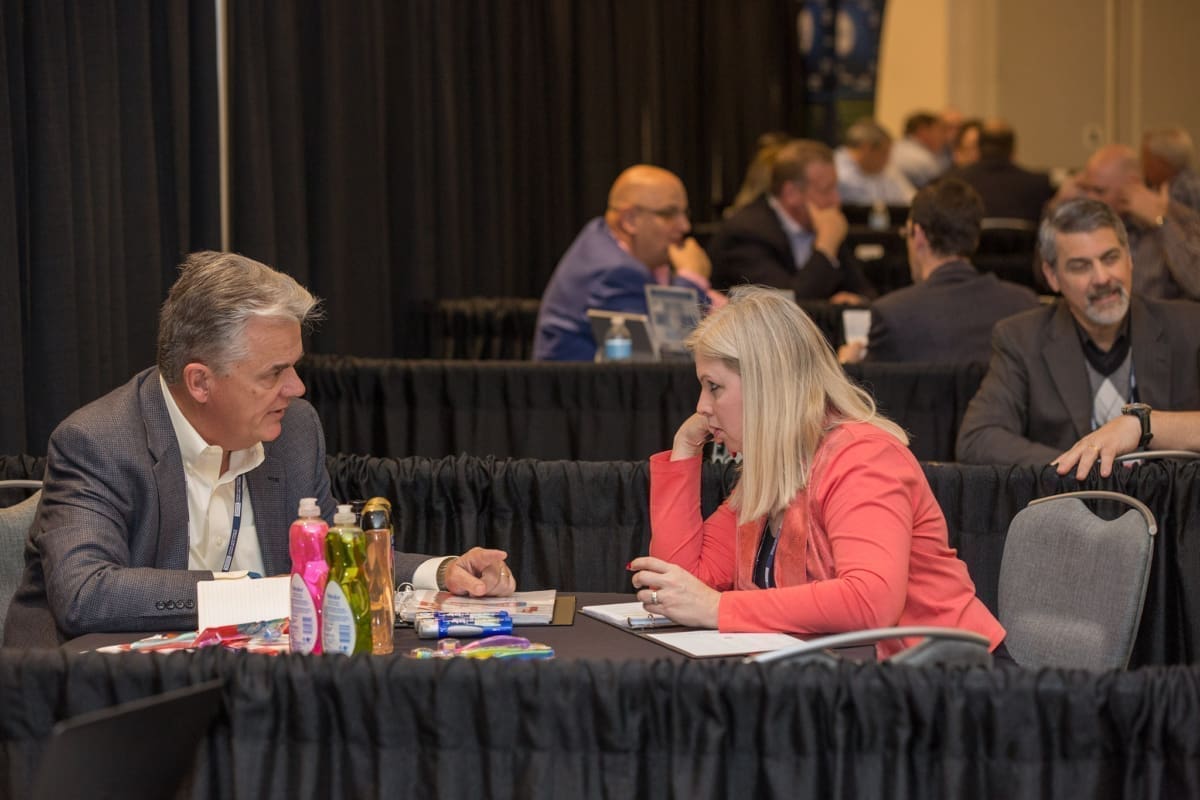 Participants at the NACDS Regional Chain Conference meet to share ideas on pharmacy, health and wellness, and front-end issues of significance for regional chains and suppliers alike.