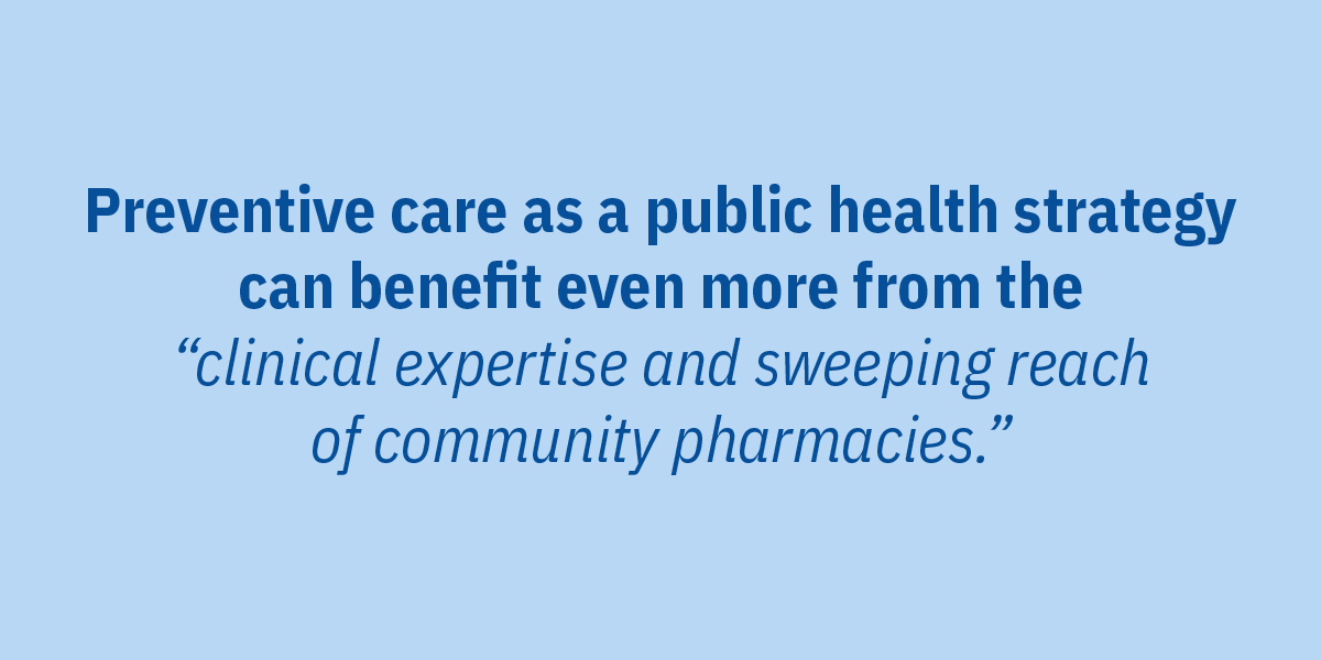 reach of community pharmacies