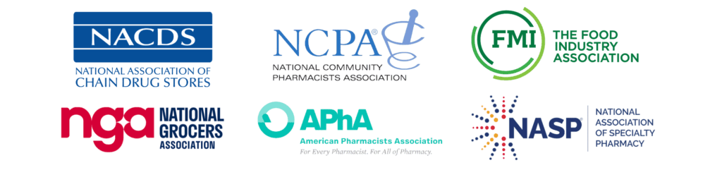 12.12.2025 Pharmacy Coalition PBM Reform Pharmacy Coalition Organization Logos